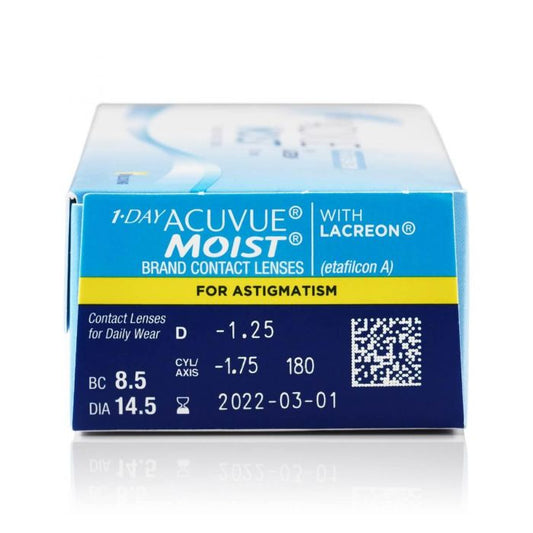 1 Day Acuvue Moist for Astigmatism (30 pack)