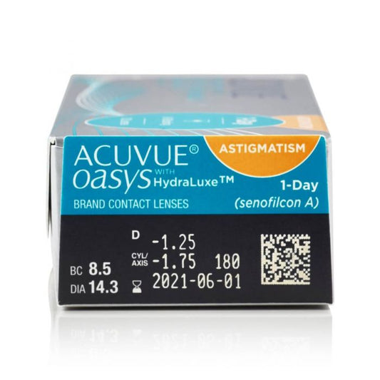 Acuvue Oasys 1 Day for Astigmatism (30 pack)