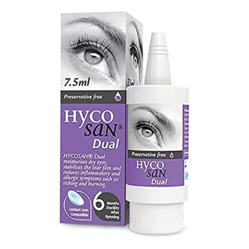 Hycosan Dual Lubricating Eye Drops - 7.5 ml