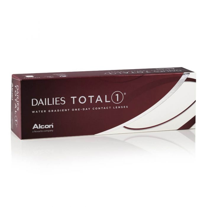 Dailies Total 1 contact lenses front packaging