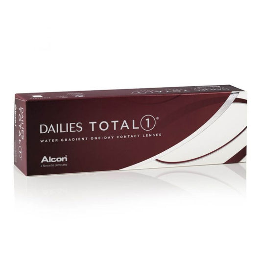 Dailies Total 1 contact lenses front packaging