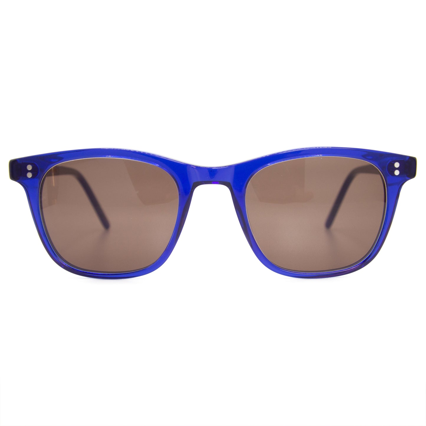 Soft Square Blue Sunglasses