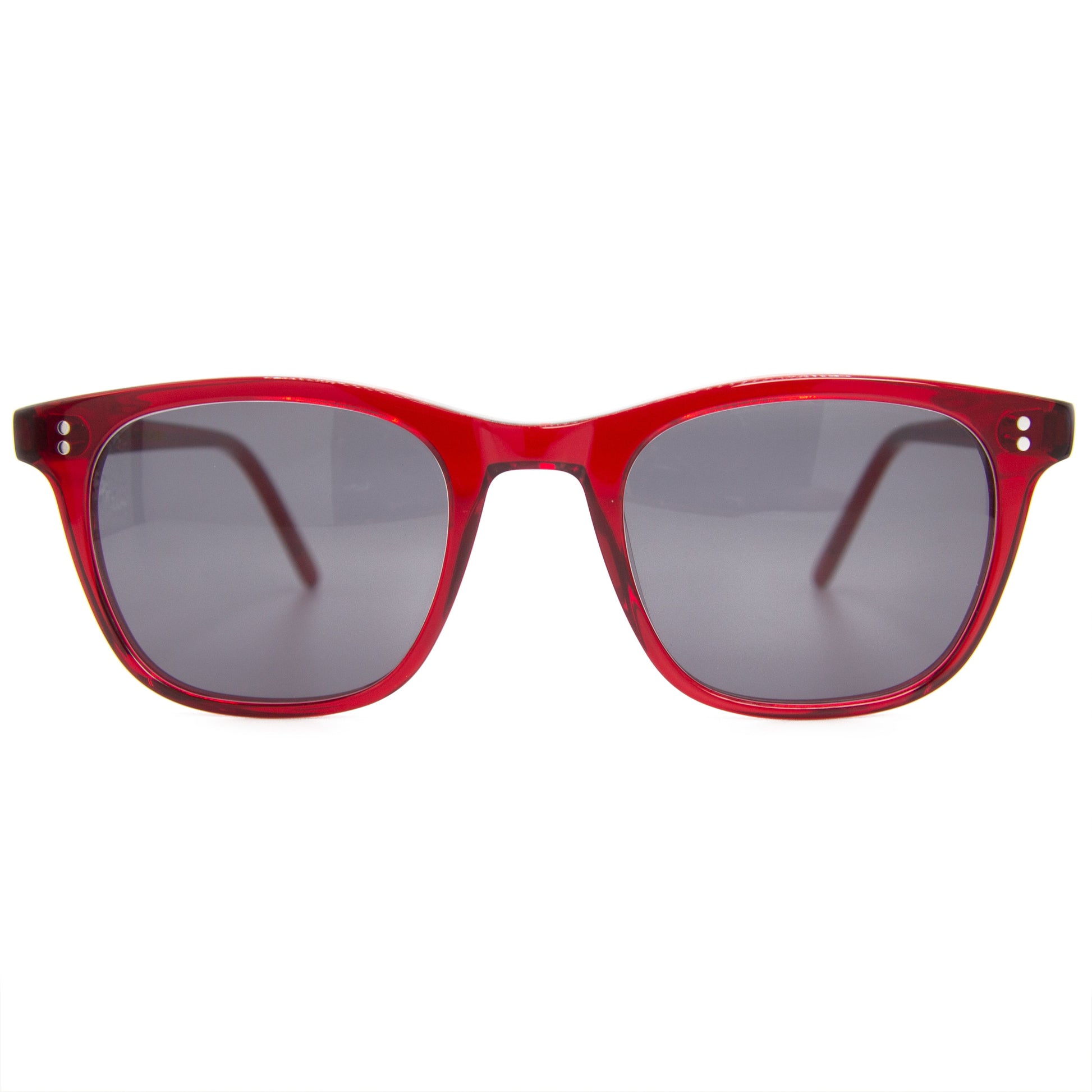 Soft Square Red Sunglasses