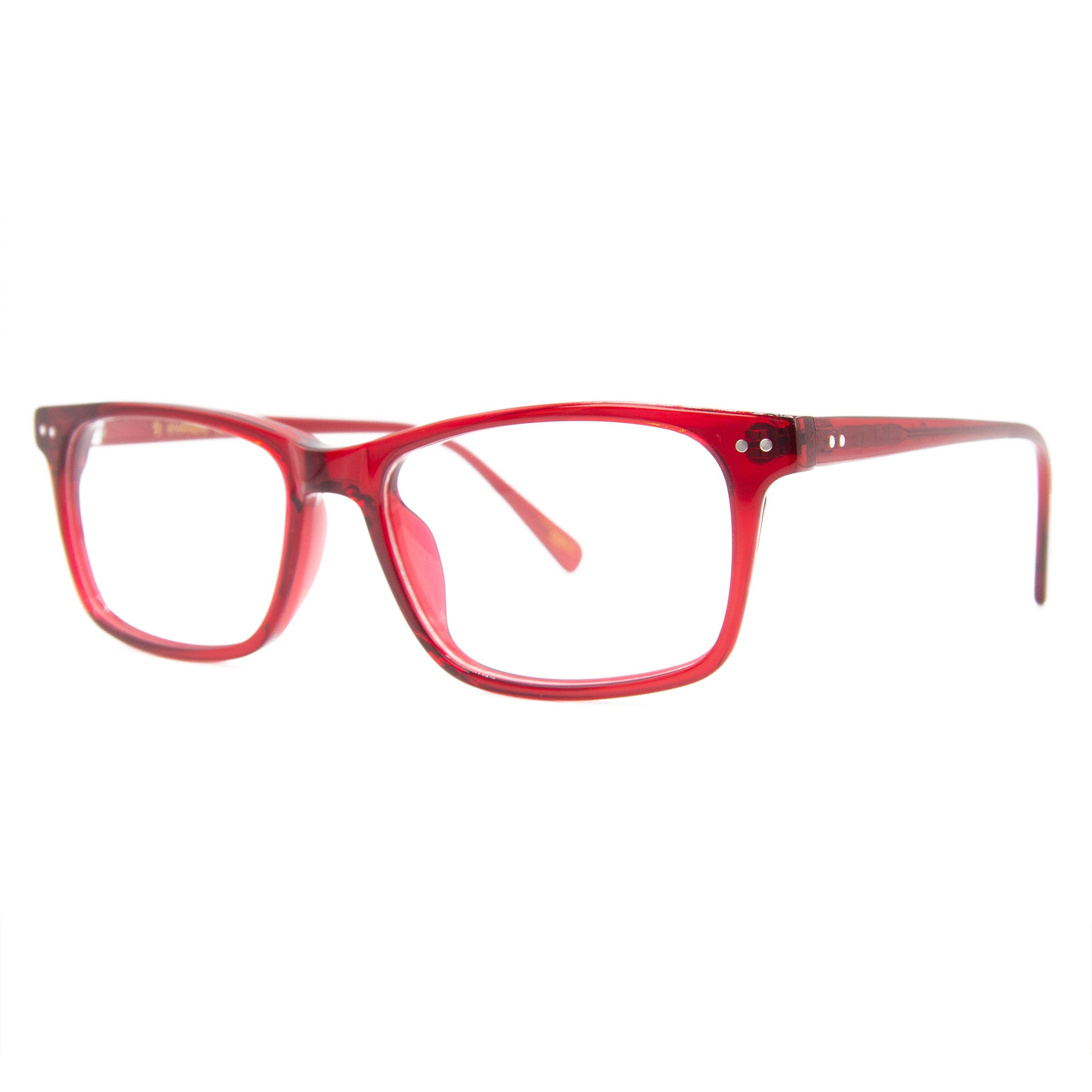 3 brothers - Mr Fred - Red - Prescription Glasses - Side