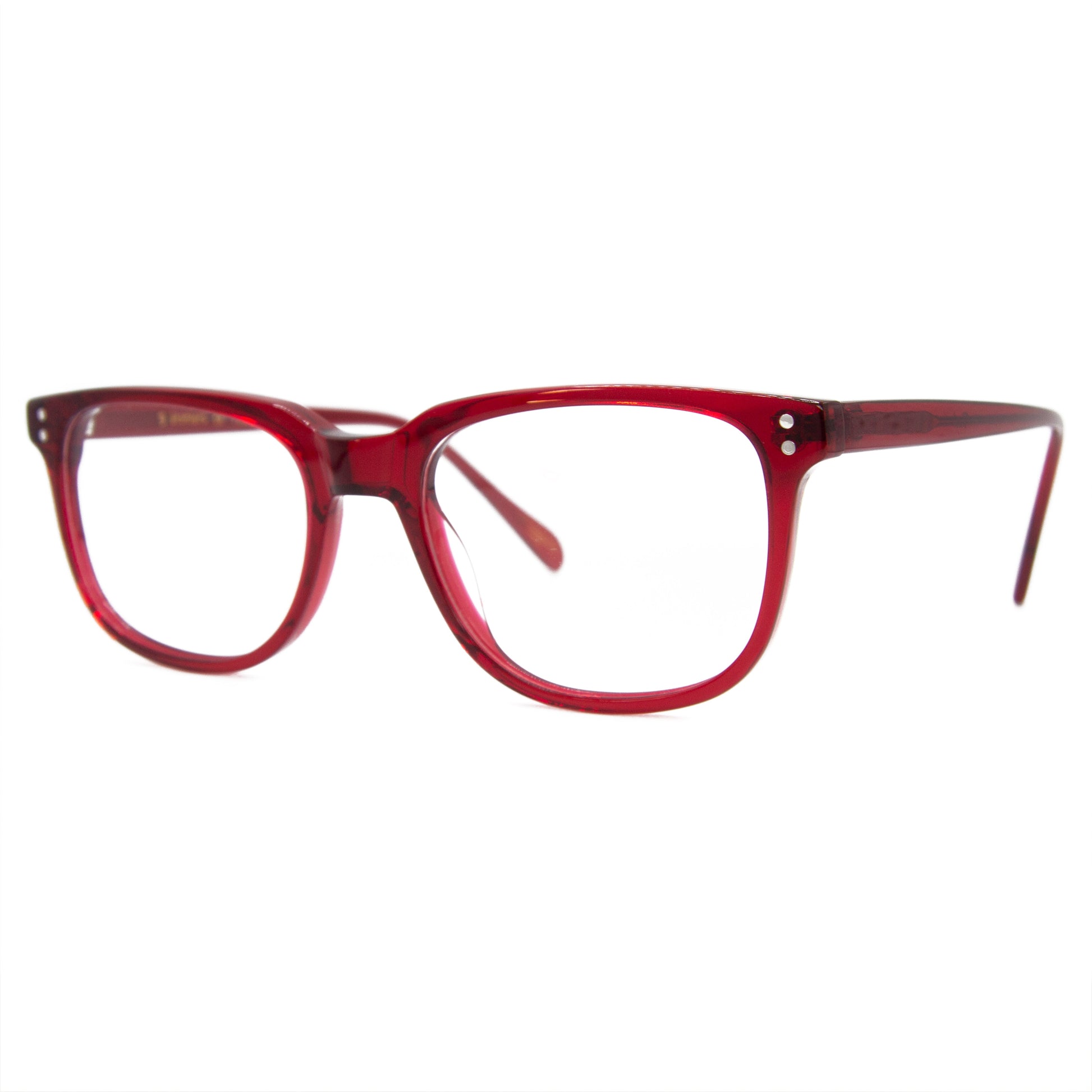 3 brothers - Theo - Red - Prescription Glasses - Side